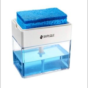Simplique Soap Dispenser and Sponge Caddy